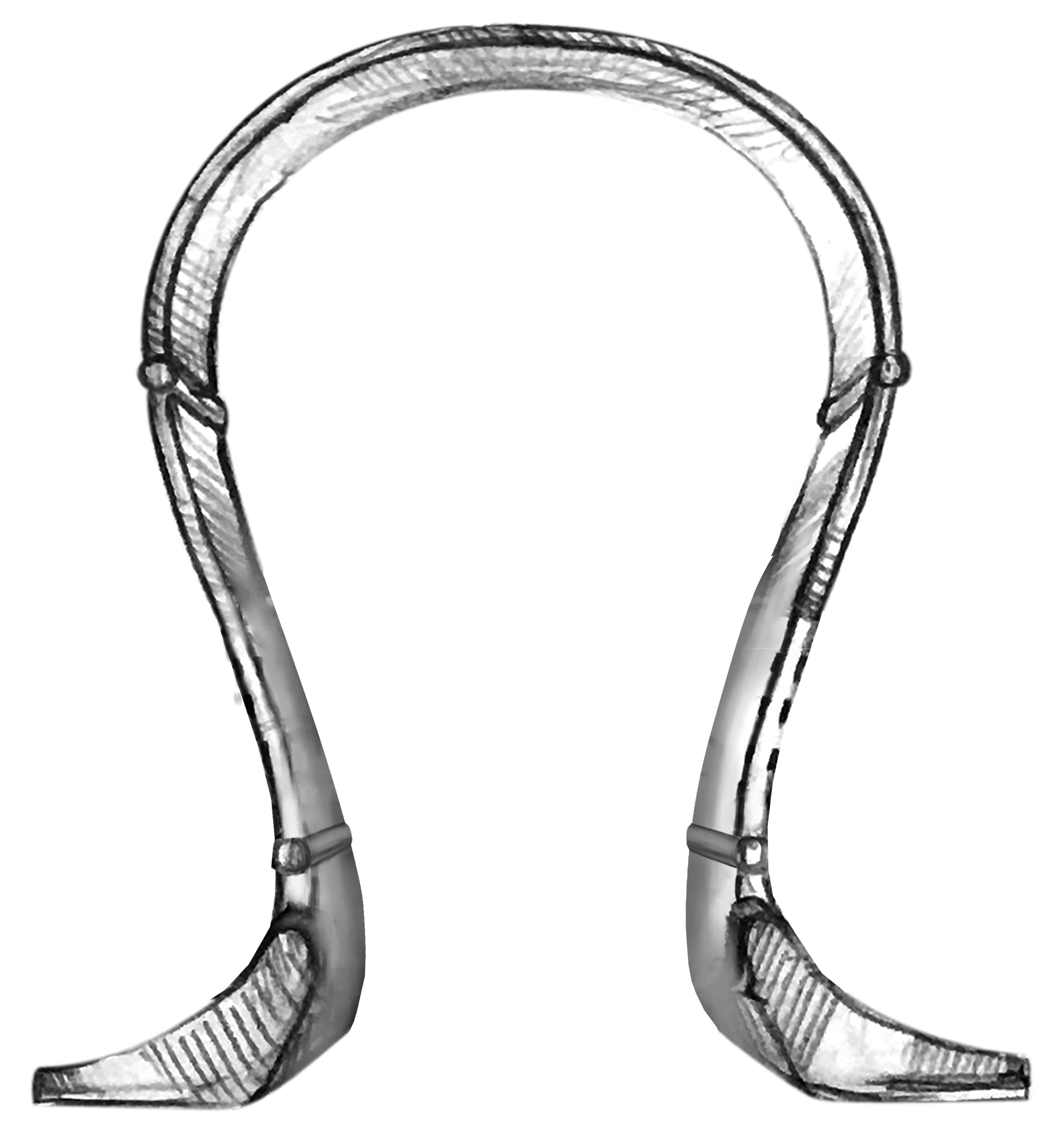 custom foldable headphone stand