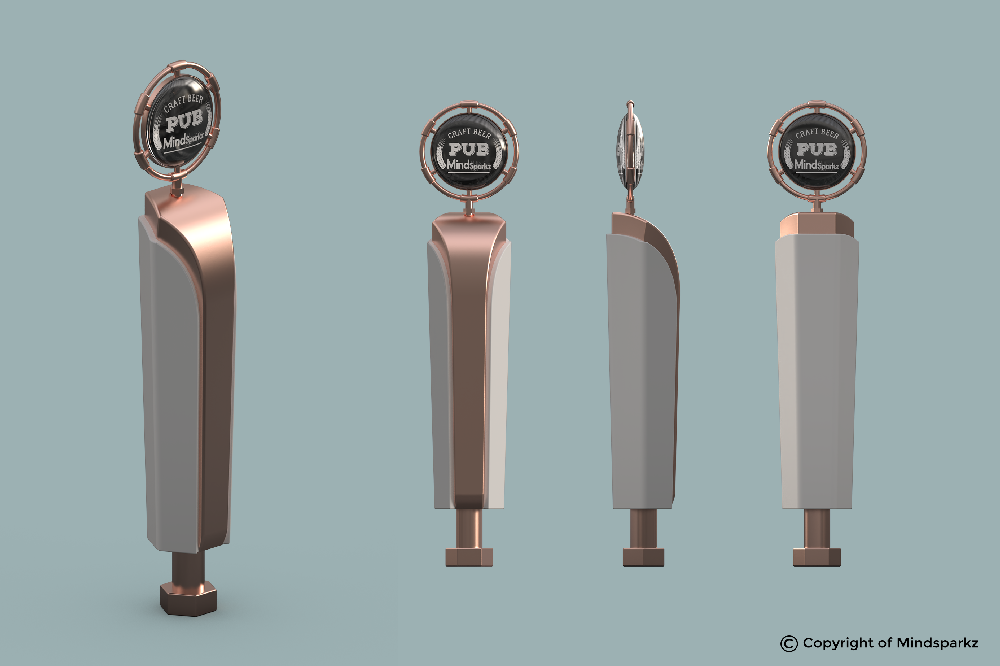 Beer Tap Display Fun Promotional Tool to Add to Your Beer Station